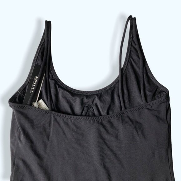 DKNY Women's Black One Piece Swimsuit with Belt - Picture 9 of 9